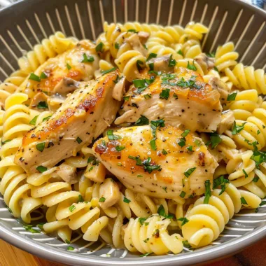 Chicken Piccata Pasta: A Zesty Lemon‑Basil Delight