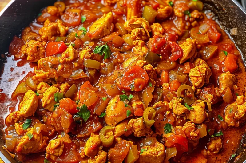 Chicken Picadillo: A Hearty and Aromatic Chicken Dish