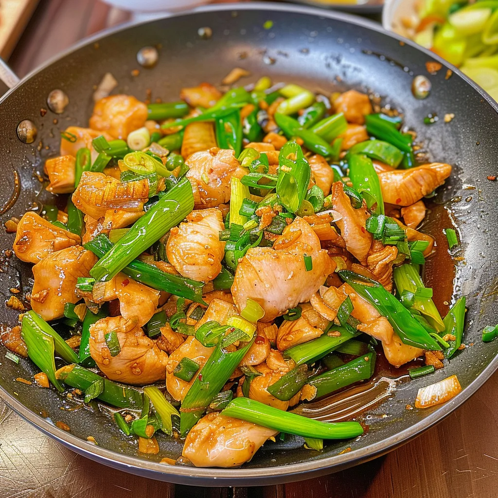 Scallion Chicken: A Quick and Flavorful Stir‑Fry