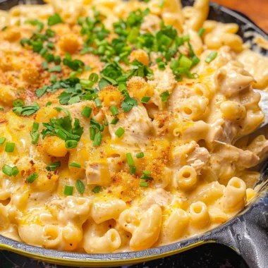 White Chili Chicken Mac and Cheese Recipe