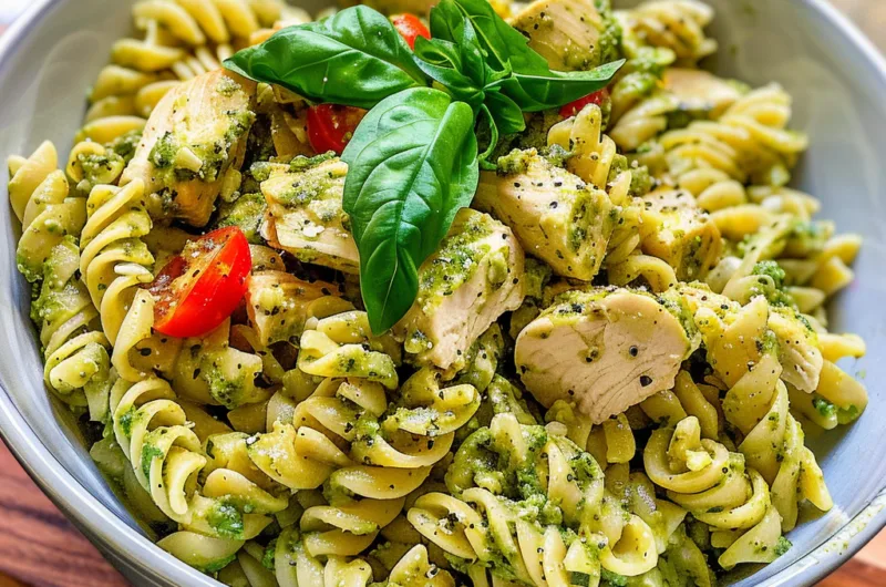 Basil Pesto Chicken Pasta