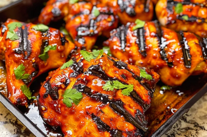 Honey Sriracha Grilled Chicken
