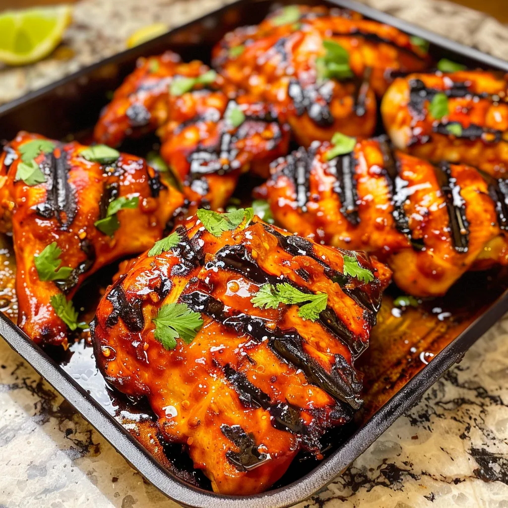 Honey Sriracha Grilled Chicken
