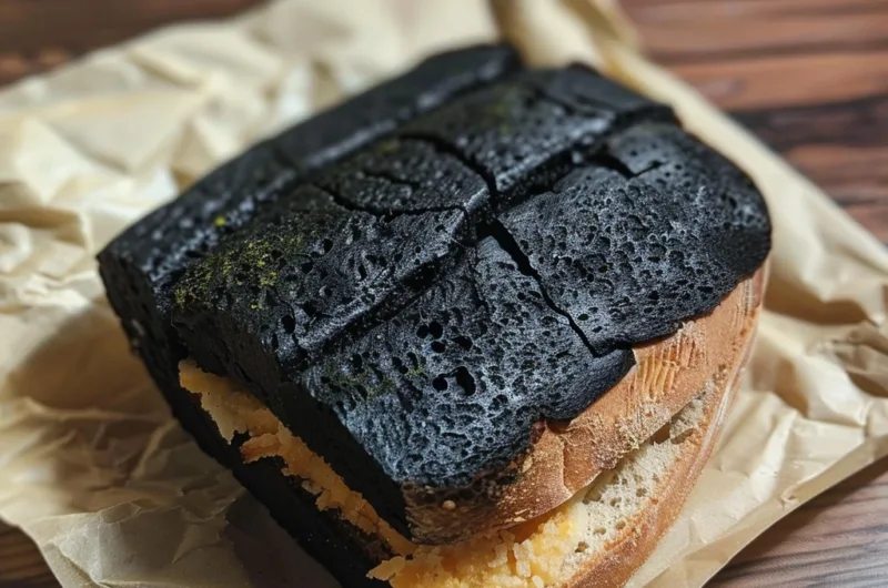 Yudane Charcoal Bread: A Smoky, Crispy Delight