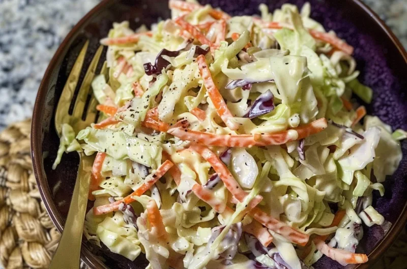 Creamy Buttermilk Cole Slaw for Fresh, Tangy Salad