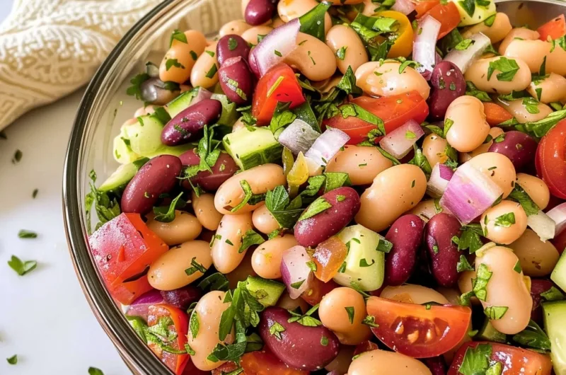 3 Bean Salad: A Colorful, Protein-Packed Delight Recipe
