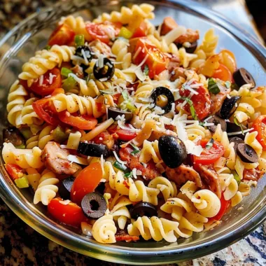Pizza Pasta Salad: A Fun Twist on Classic Pasta