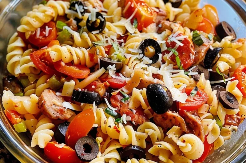 Pizza Pasta Salad: A Fun Twist on Classic Pasta
