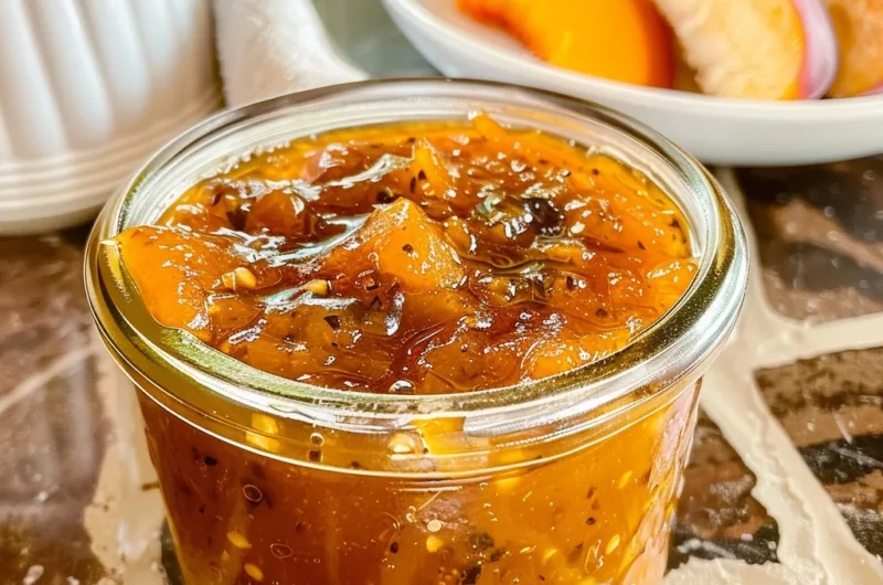 Peach Jalapeno Jam Recipe