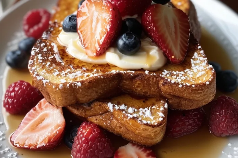 High-Protein French Toast: Hearty and Lean Breakfast