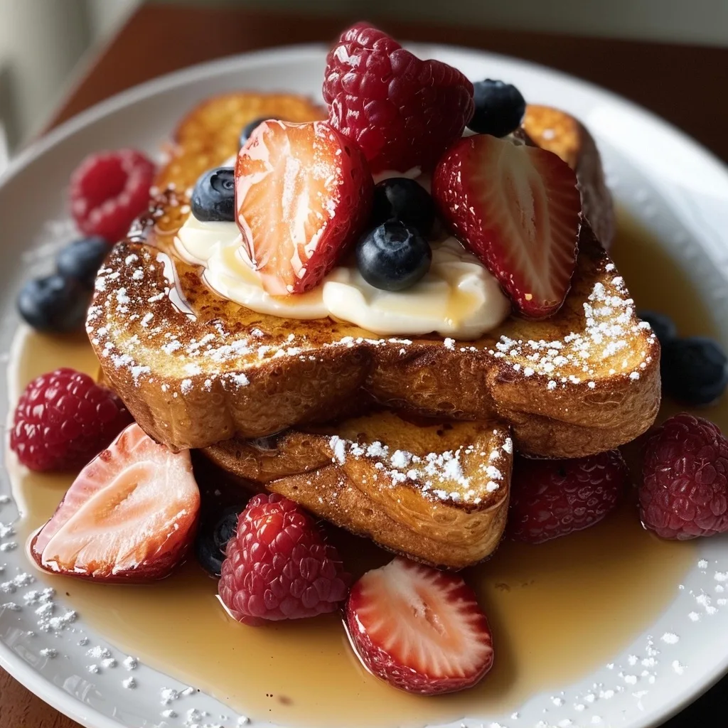 High-Protein French Toast: Hearty and Lean Breakfast