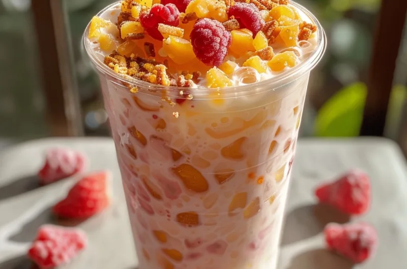 Refreshing Sago Drink