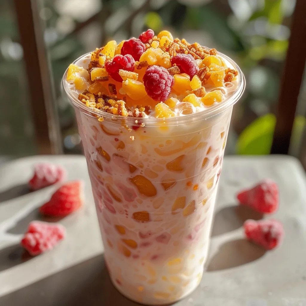 Refreshing Sago Drink