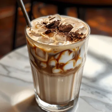 Spanish Chocolate Iced Latte: A Richly Creamy Brew