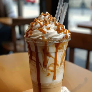 Caramel Frappuccino: Sweet Iced Coffee Delight Recipe