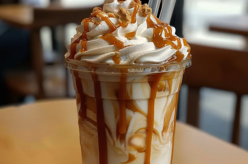 Caramel Frappuccino: Sweet Iced Coffee Delight Recipe