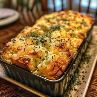 Herb & Cheese Quick Bread