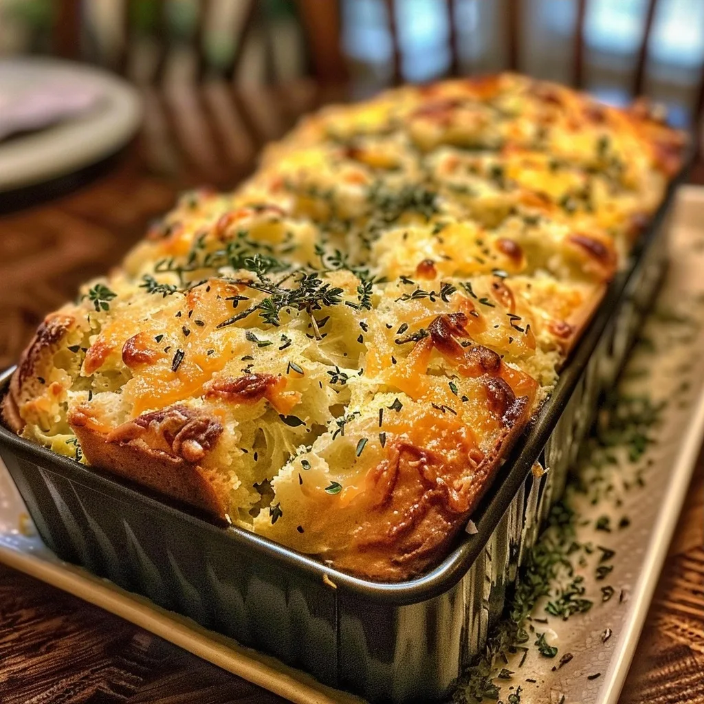Herb & Cheese Quick Bread