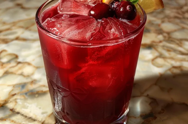 Cranberry Espresso Mocktail: A Refreshing Twist to Your Daily Routine
