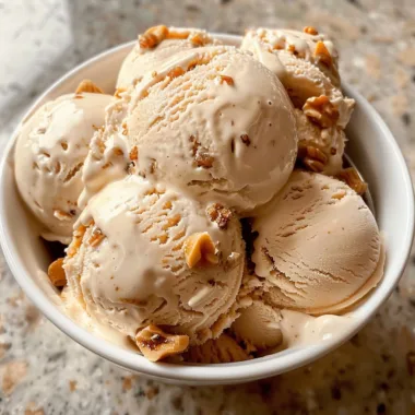 Maple Peanut Praline Ice Cream Classic with Crispy Nibs