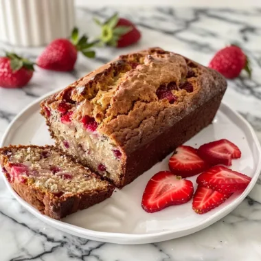 Strawberry Banana Bread