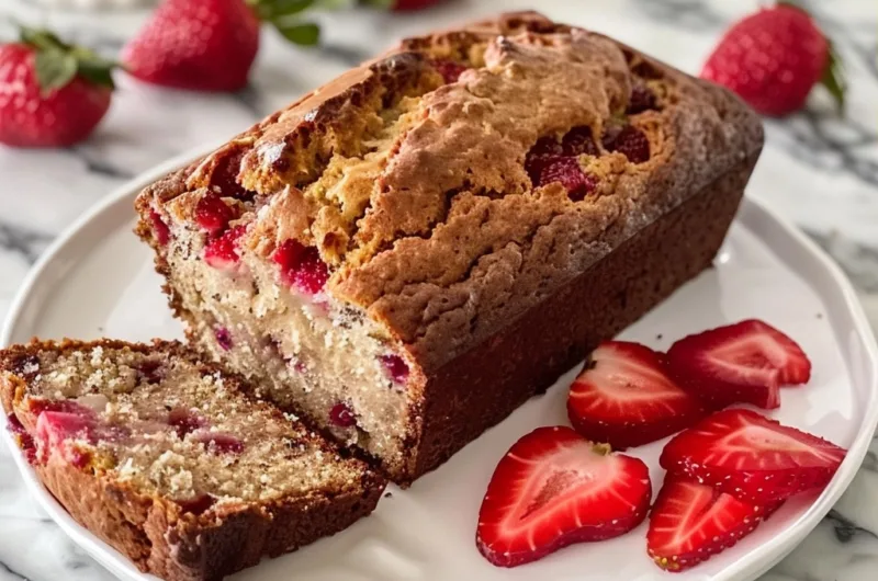 Strawberry Banana Bread
