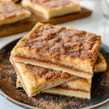 Brown Sugar Cinnamon Pop-Tart Bars