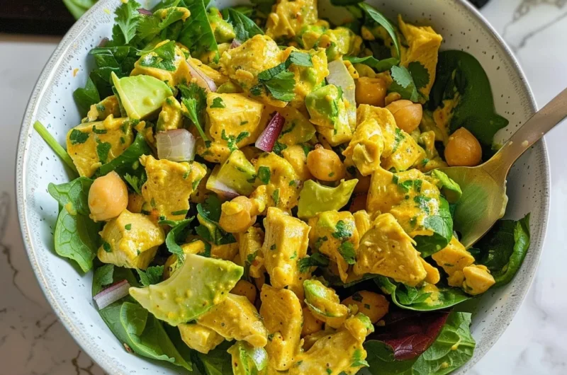 Curried Chicken Salad: A Flavorful Light Lunch