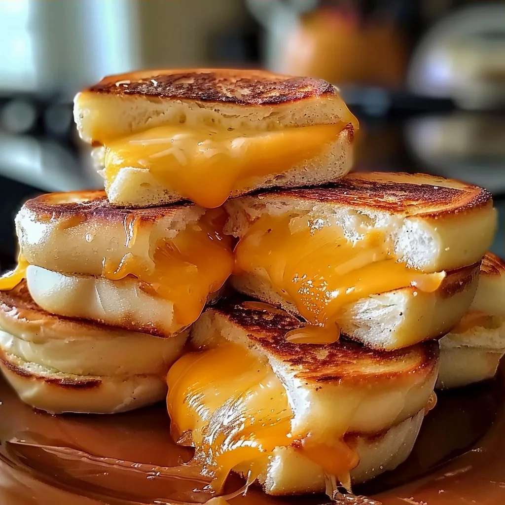 Mini Grilled Cheese Hawaiian Rolls