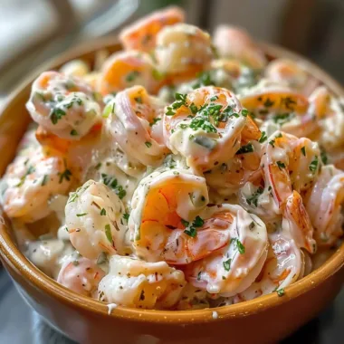 Creamy New York Deli Shrimp Salad