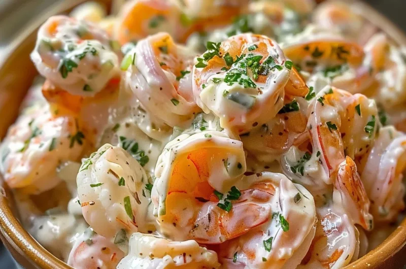 Creamy New York Deli Shrimp Salad