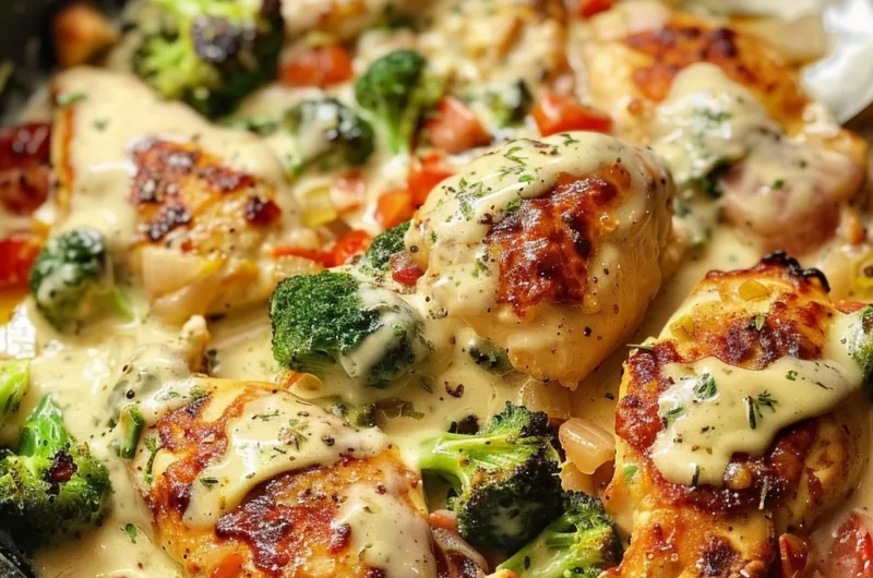 Creamy Low-Carb Tuscan Chicken