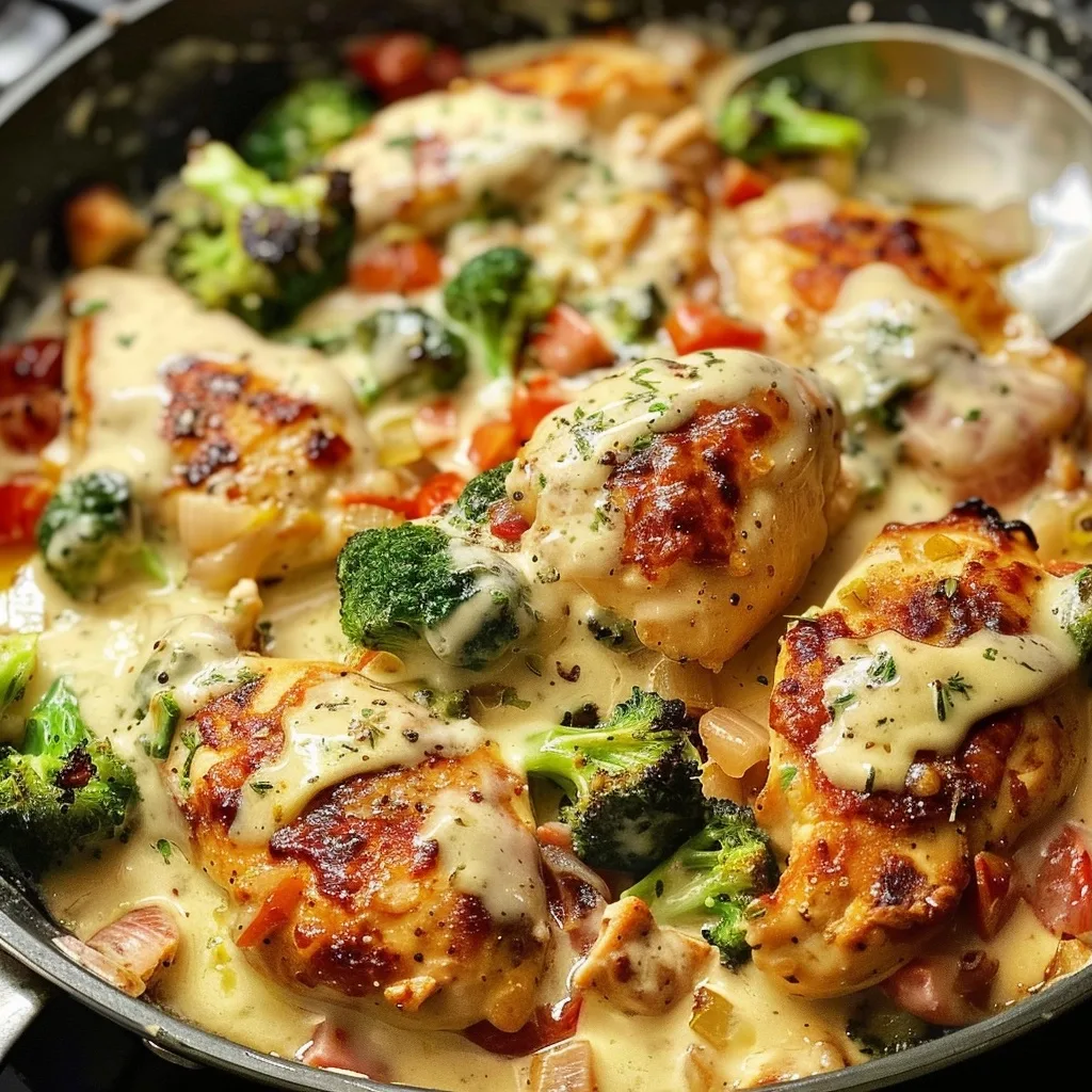 Creamy Low-Carb Tuscan Chicken
