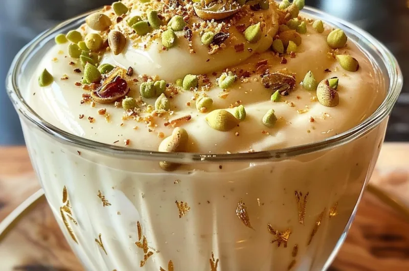 Lebanese Date Blossom Mousse Delight