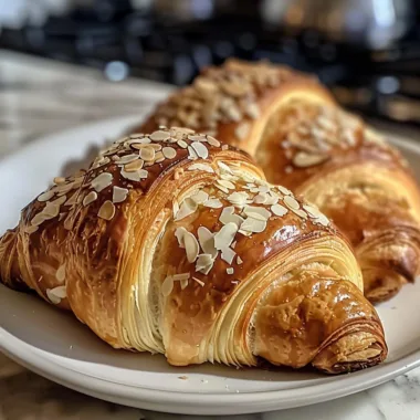 Fluffy Almond Croissant Buns with a Special Twist