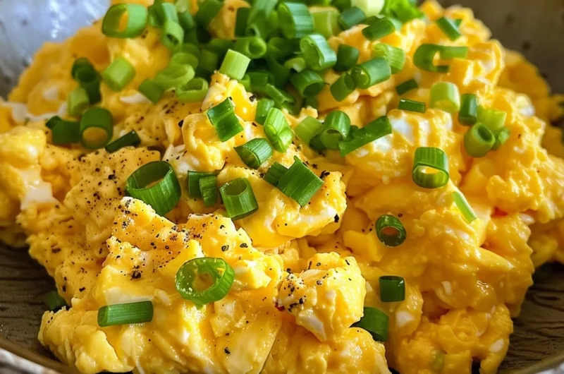 Silky Miso Scrambled Eggs for a Fluffy Breakfast