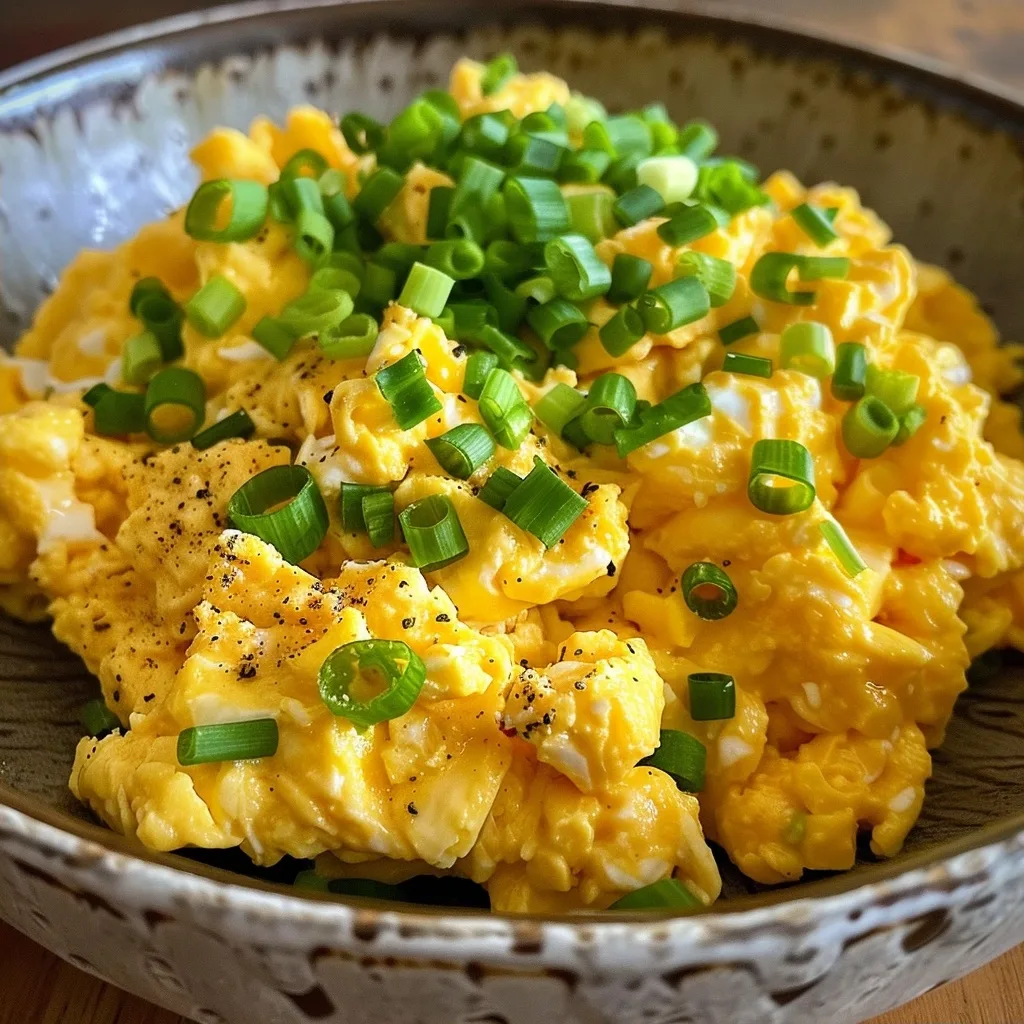 Silky Miso Scrambled Eggs for a Fluffy Breakfast