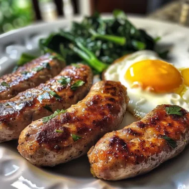 Homemade Chicken Breakfast Sausage: Easy, Gluten-Free