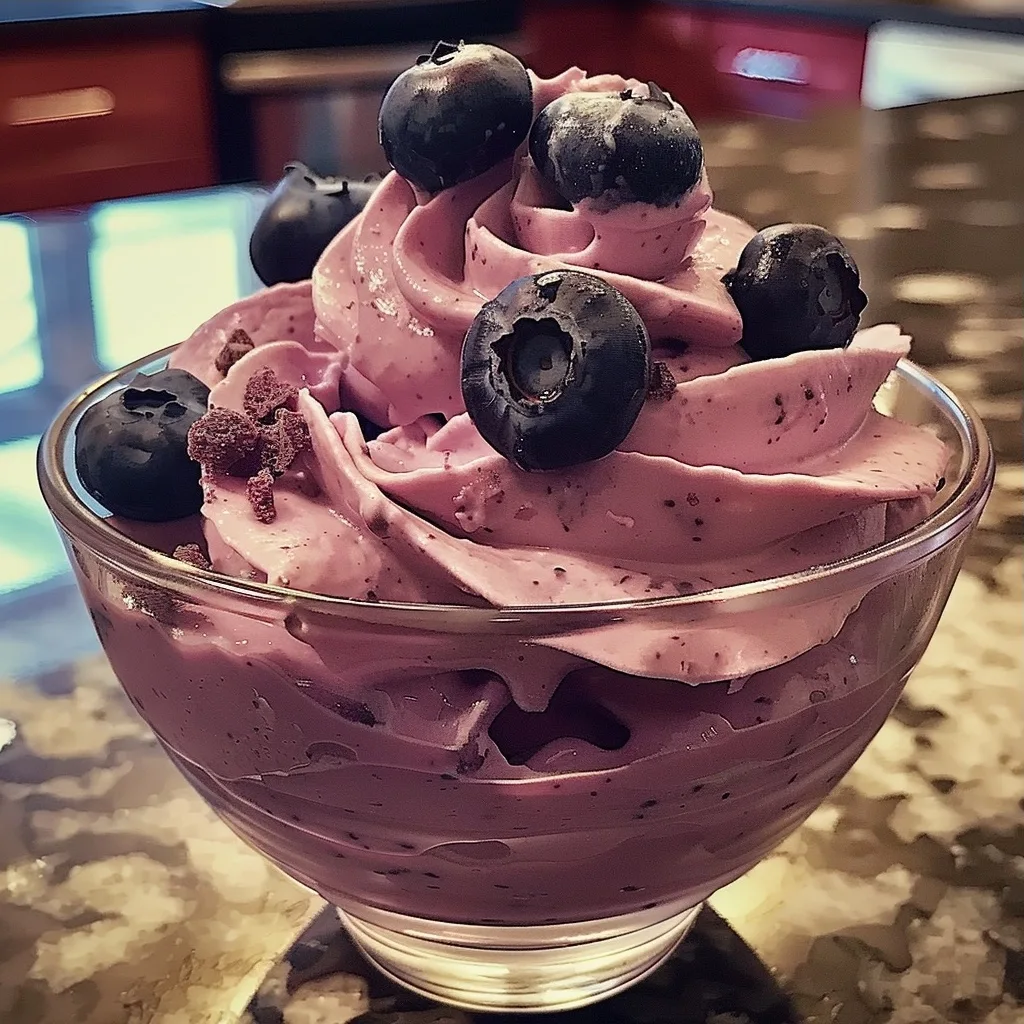 Blueberry Mousse Recipe