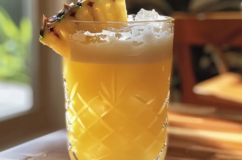 Creamy Pineapple Soda: A Refreshing Summer Beverage