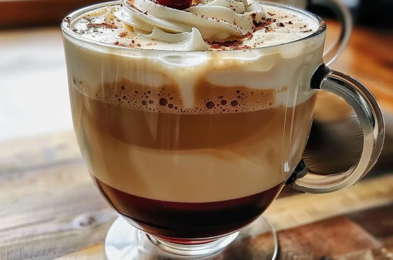 Delightful Cherry Vanilla Latte