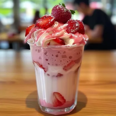 Creamy Korean Strawberry Milk: A Refreshing Homemade Treat