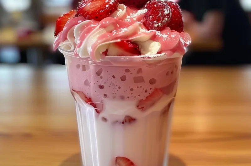 Creamy Korean Strawberry Milk: A Refreshing Homemade Treat