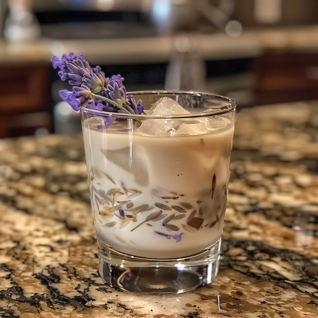 Lavender White Russian