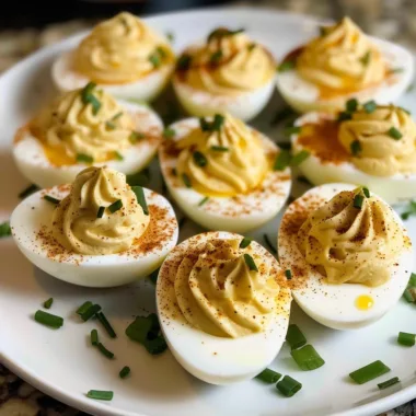 Deviled Eggs Recipe: Classic Southern Comfort Baked